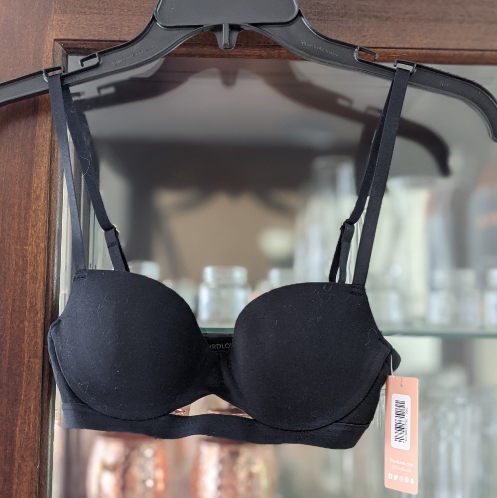 Thirdlove black bra